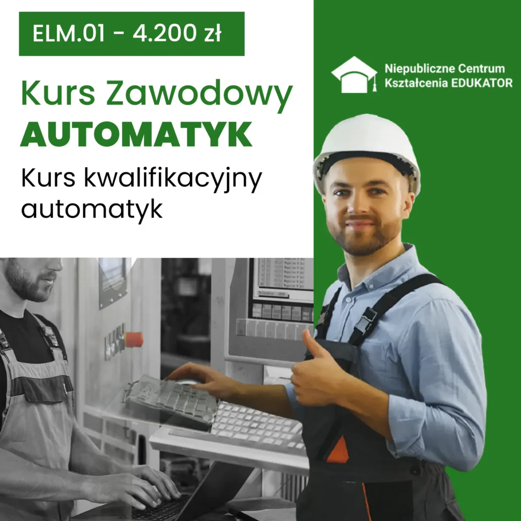 Kurs Zawodowy AUTOMATYK ELM.01