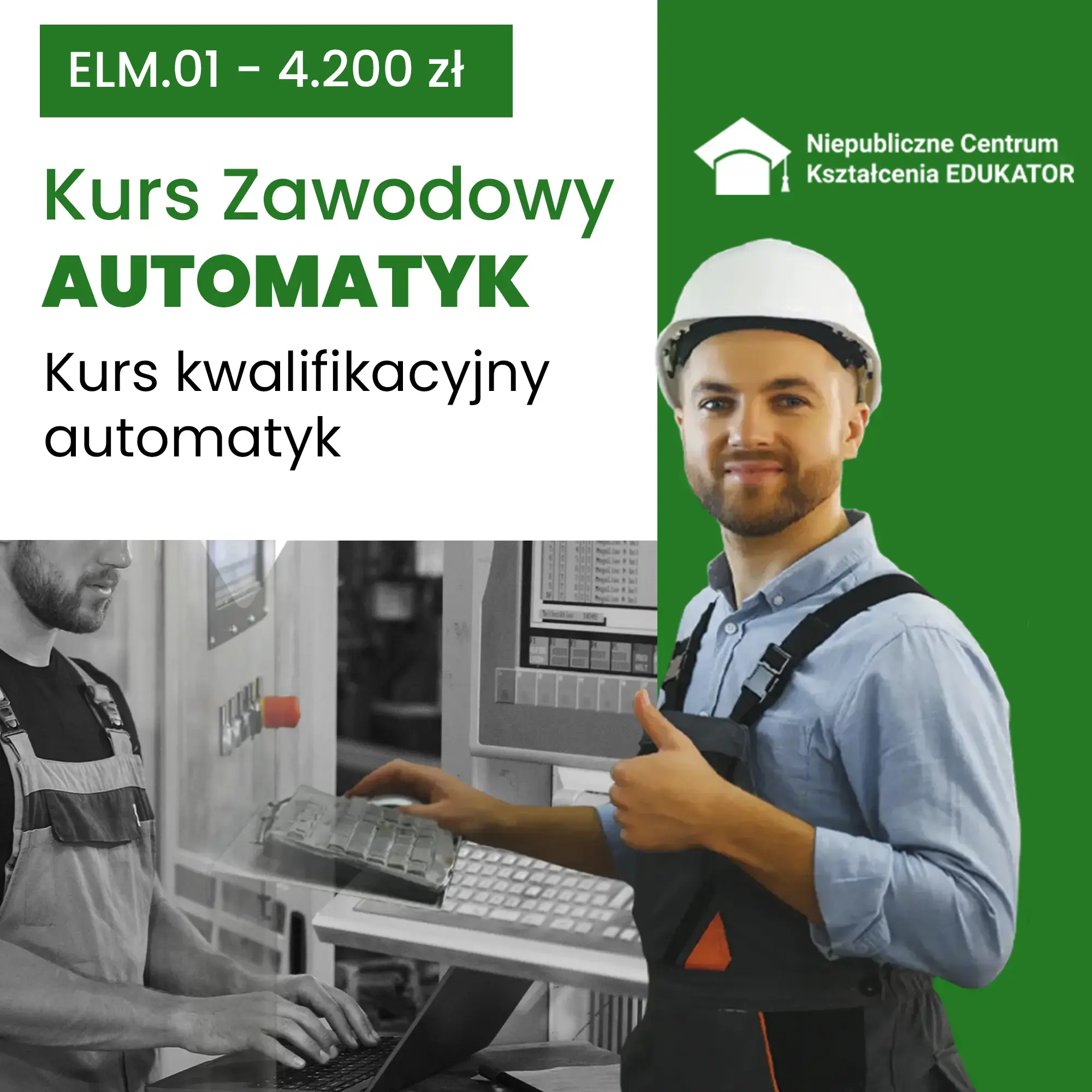 Kurs Zawodowy AUTOMATYK ELM.01