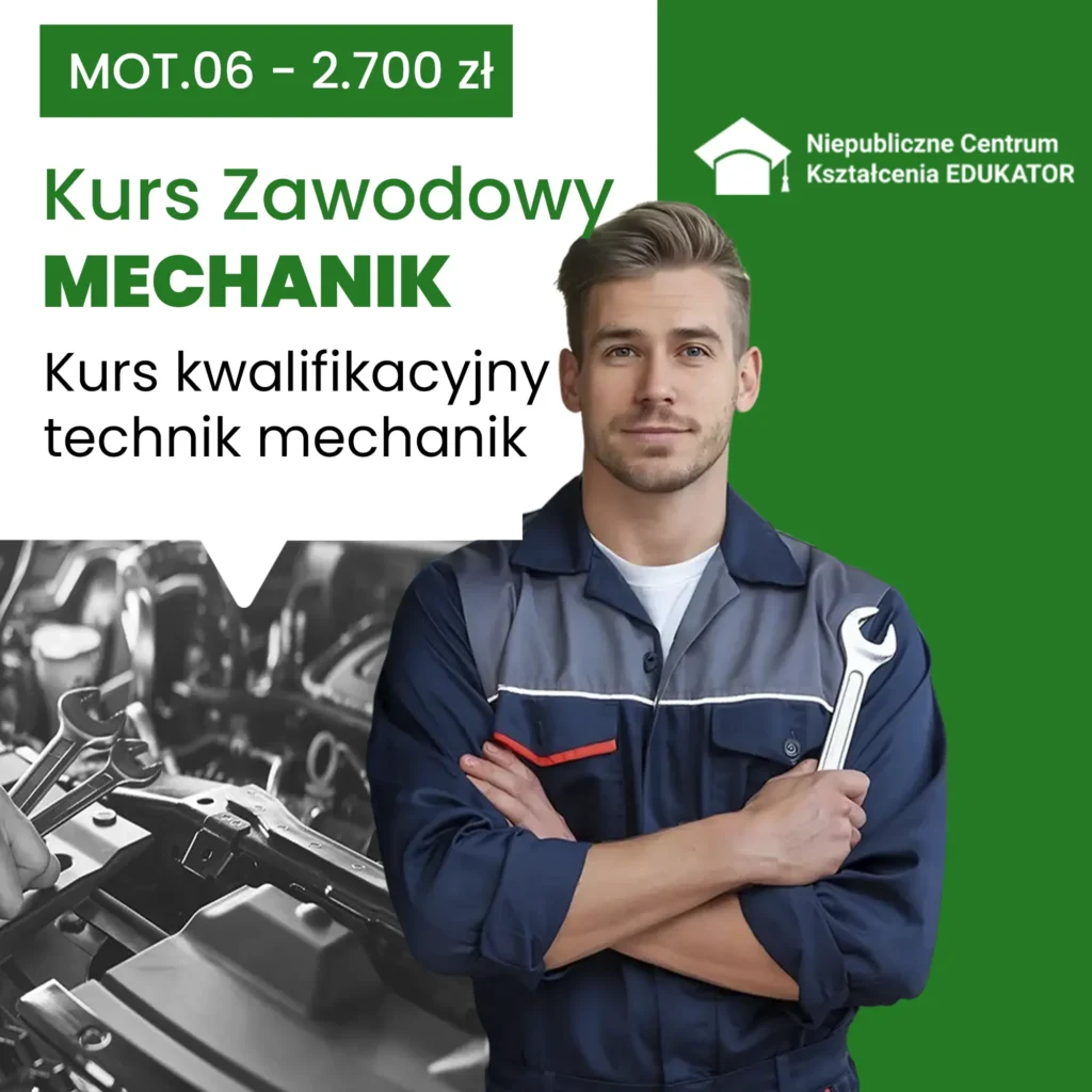 Kurs Zawodowy Technik MECHANIK